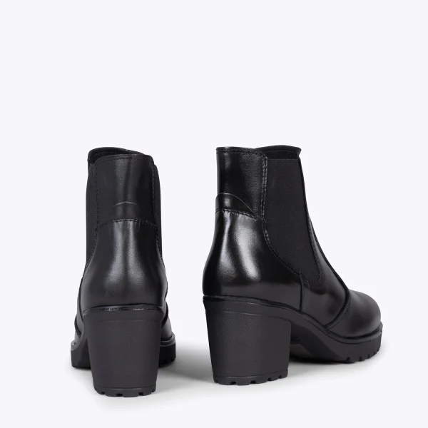 MiMaO ShopOnline SOHO – Bottines Chelsea à Talon NOIR nouveau produit 4