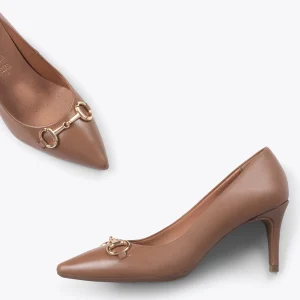 MiMaO ShopOnline ÉLÉGANCE- Stiletto Avec Ornement Métallisé CAMEL magasin en ligne france 11