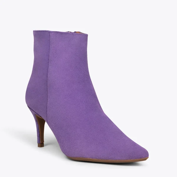 MiMaO ShopOnline OUTFIT – Bottines à Talon Aiguille VIOLET Satisfait ou Remboursé 5