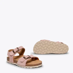 MiMaO ShopOnline GLACE – Sandales Fille ROSE BIO Avec Boucle magasin en ligne france 19