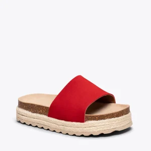 MiMaO ShopOnline FRAISE – Mules Pour Fille ROUGE à prix très bas 17