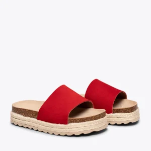 MiMaO ShopOnline FRAISE – Mules Pour Fille ROUGE à prix très bas 11