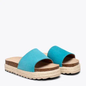 grand choix MiMaO ShopOnline FRAISE – Mules Pour Fille TURQUOISE 11