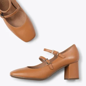 MiMaO ShopOnline FEBRIS – Chaussures En Cuir Nappa Avec Brides CAMEL online boutique 11