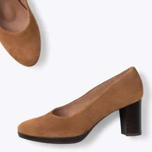 MiMaO ShopOnline VOL VINTAGE – Chaussures à Talon Et Plateforme CAMEL magasin 11