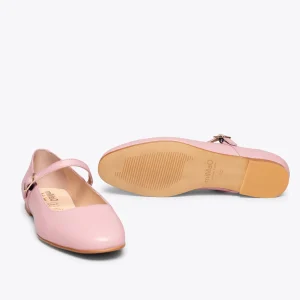 MiMaO ShopOnline BALLERINES BABIES – Ballerines Pour Femme Cuir ROSE grossiste en ligne 20