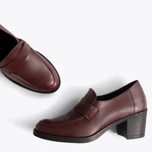 excellente qualité MiMaO ShopOnline MASQUE – Mocassins BORDEAUX Pour Femme à Talon 11