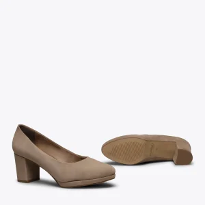 MiMaO ShopOnline URBAN PLATEFORME – Chaussure à Plateforme BEIGE à Talon Moyen authentiques 17