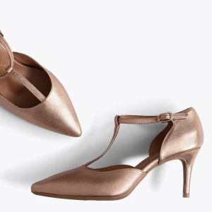 MiMaO ShopOnline COCKTAIL – Chaussures De Soirée En Métallisées ROSÉ Avec Talon Aiguille prix pas cher 11