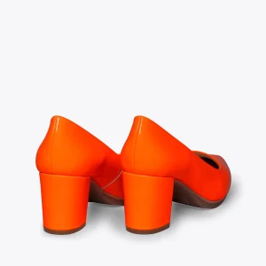 MiMaO ShopOnline URBAN NÉON S – Chaussure à Talon ORANGE FLUO boutiqued en ligne 15