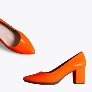 MiMaO ShopOnline URBAN NÉON S – Chaussure à Talon ORANGE FLUO boutiqued en ligne 13