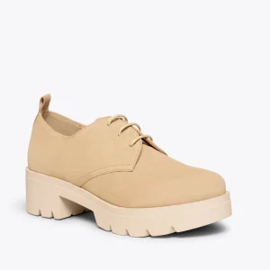 en ligne vente MiMaO ShopOnline CANDEM – Chaussures à Lacets Avec Talon Et Plateforme BEIGE 18