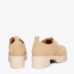 en ligne vente MiMaO ShopOnline CANDEM – Chaussures à Lacets Avec Talon Et Plateforme BEIGE 16