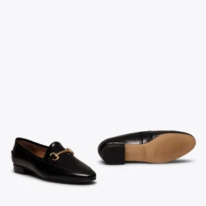 destockage MiMaO ShopOnline STYLE – Mocassin NOIR Avec Ornement Métallique 17