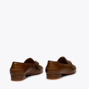 MiMaO ShopOnline STYLE – Mocassin MARRON Avec Ornement Métallique excellente qualité 15