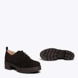 Réductions MiMaO ShopOnline CANDEM – Chaussures à Lacets Avec Talon Et Plateforme NOIR 20