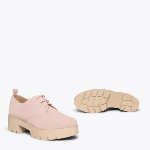 MiMaO ShopOnline CANDEM – Chaussures à Lacets Avec Talon Et Plateforme ROSE jusqu'à 20