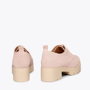 MiMaO ShopOnline CANDEM – Chaussures à Lacets Avec Talon Et Plateforme ROSE jusqu'à 16