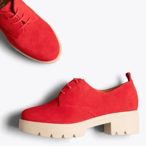 MiMaO ShopOnline CANDEM – Chaussures à Lacets Avec Talon Et Plateforme ROUGE guranteed de qualité 14