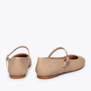 Nouvelle tendance MiMaO ShopOnline BALLERINES BABIES – Ballerines Pour Femme Cuir TAUPE 18