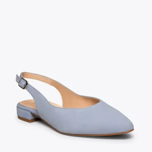 Large choix en ligne MiMaO ShopOnline BRUNCH – Chaussures Sans Talon Pour Femmes BLEU 15