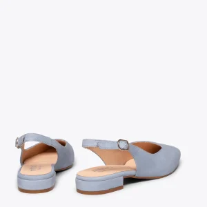 Large choix en ligne MiMaO ShopOnline BRUNCH – Chaussures Sans Talon Pour Femmes BLEU 13