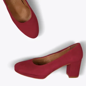 magasin pour MiMaO ShopOnline URBAN PLATEFORME – Chaussure à Plateforme ROUGE à Talon Moyen 13