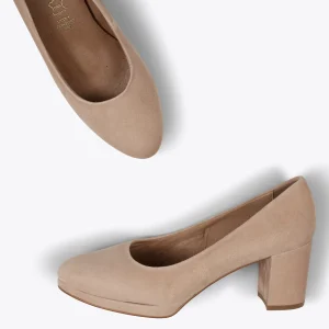 en vente MiMaO ShopOnline URBAN PLATEFORME – Chaussure à Plateforme NUDE à Talon Moyen 13