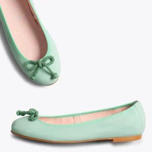 Retour Gratuit MiMaO ShopOnline BALLET – Ballerine TURQUOISE Pour Femme Avec Nœud 14