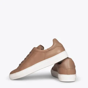 soldes pas cher MiMaO ShopOnline SNEAKER M – Baskets Casual Pour Homme TAUPE 12