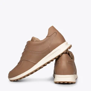 remise en ligne MiMaO ShopOnline YORK – Baskets Habillées Pour Homme TAUPE 12