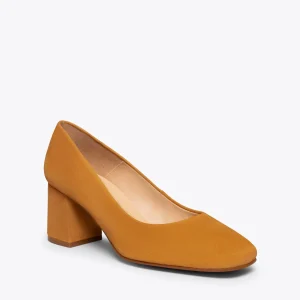 Nouvelle Collection MiMaO ShopOnline FEMME – Chaussure à Bout Carré CAMEL 18