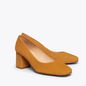 Nouvelle Collection MiMaO ShopOnline FEMME – Chaussure à Bout Carré CAMEL 12