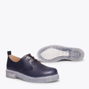 à prix d'occasion MiMaO ShopOnline ANGLAIS- Chaussure à Lacets Pour Femme BLEU MARINE 20