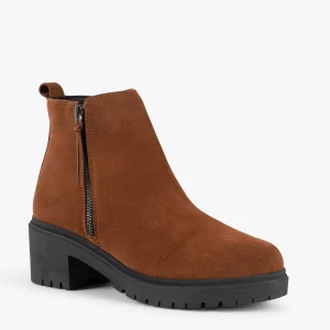 magasin MiMaO ShopOnline POP – Boot En Cuir CAMEL Hydrofuge 15