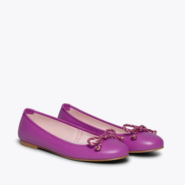 MiMaO ShopOnline SEÑORITA – Ballerine VIOLET à Lacets vente en ligne pas cher 3