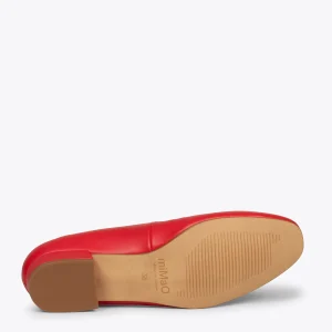 MiMaO ShopOnline URBAN XS – Chaussures Basses Confortables ROUGE boutique pas cher 17