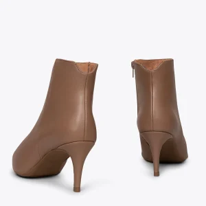 MiMaO ShopOnline OUTFIT – Bottines En Cuir à Talon Aiguille MAKE UP destockage 12