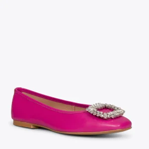 REMISE MiMaO ShopOnline BIJOU – Chaussures Plates Avec Broche FUCHSIA 15