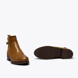 Meilleur Prix Garanti MiMaO ShopOnline DUO – Bottines Plates CAMEL Avec Cuir Combiné 16