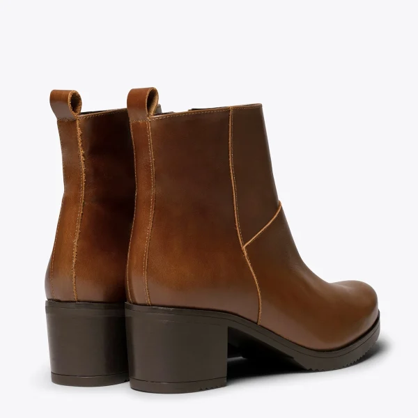 à prix réduits MiMaO ShopOnline STEP – Bottine CAMEL Avec Talon 5