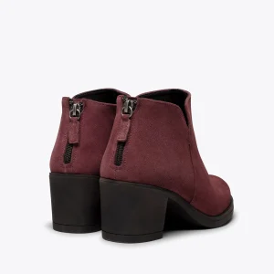 SOLDES TOUT À MiMaO ShopOnline LOOK – Bottines BORDEAUX Tige Courte Pour Femme 14