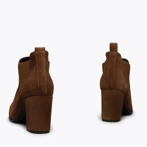 des prix incroyables MiMaO ShopOnline URBAN – Bottine à Talon CAMEL Avec élastique 15