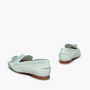 MiMaO ShopOnline SLIPPER – Mocassins à Pompons MINT Nouveau 15