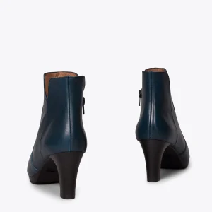 MiMaO ShopOnline ROME – Bottines Habillées à Talon BLEU officiel 13