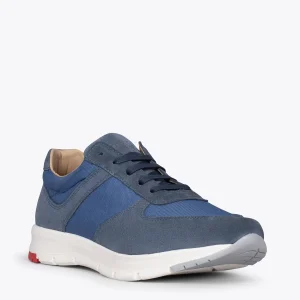 achat pas cher MiMaO ShopOnline BERLIN – Tennis Pour Homme Casual BLEU 14