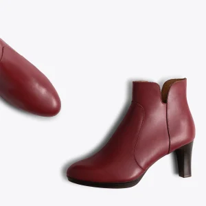 MiMaO ShopOnline ROME – Bottines Habillées à Talon BORDEAUX achat 11