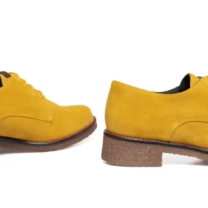 marque pas cher en ligne MiMaO ShopOnline OXFORD- Chaussures Oxford à Lacets Pour Femme JAUNE 16