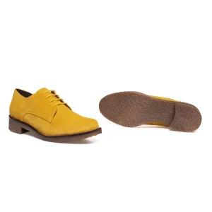 marque pas cher en ligne MiMaO ShopOnline OXFORD- Chaussures Oxford à Lacets Pour Femme JAUNE 20