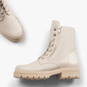 boutique en ligne MiMaO ShopOnline MILITAIRE – Bottines Militaires Pour Femme BEIGE 11